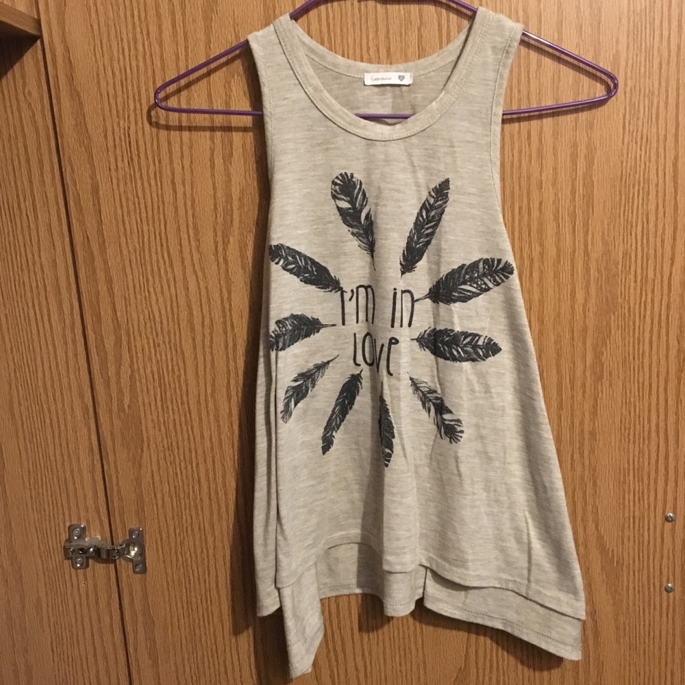 “I’m in love” tank top